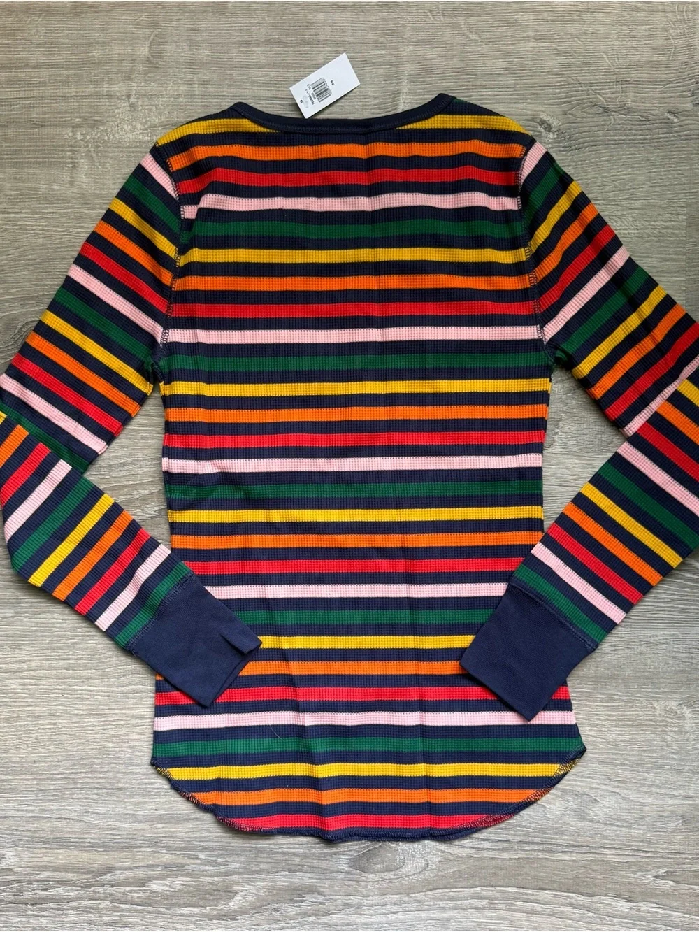 Old Navy Women’s XS Multicolor Striped Long-Sleeve Pajama Top NWT